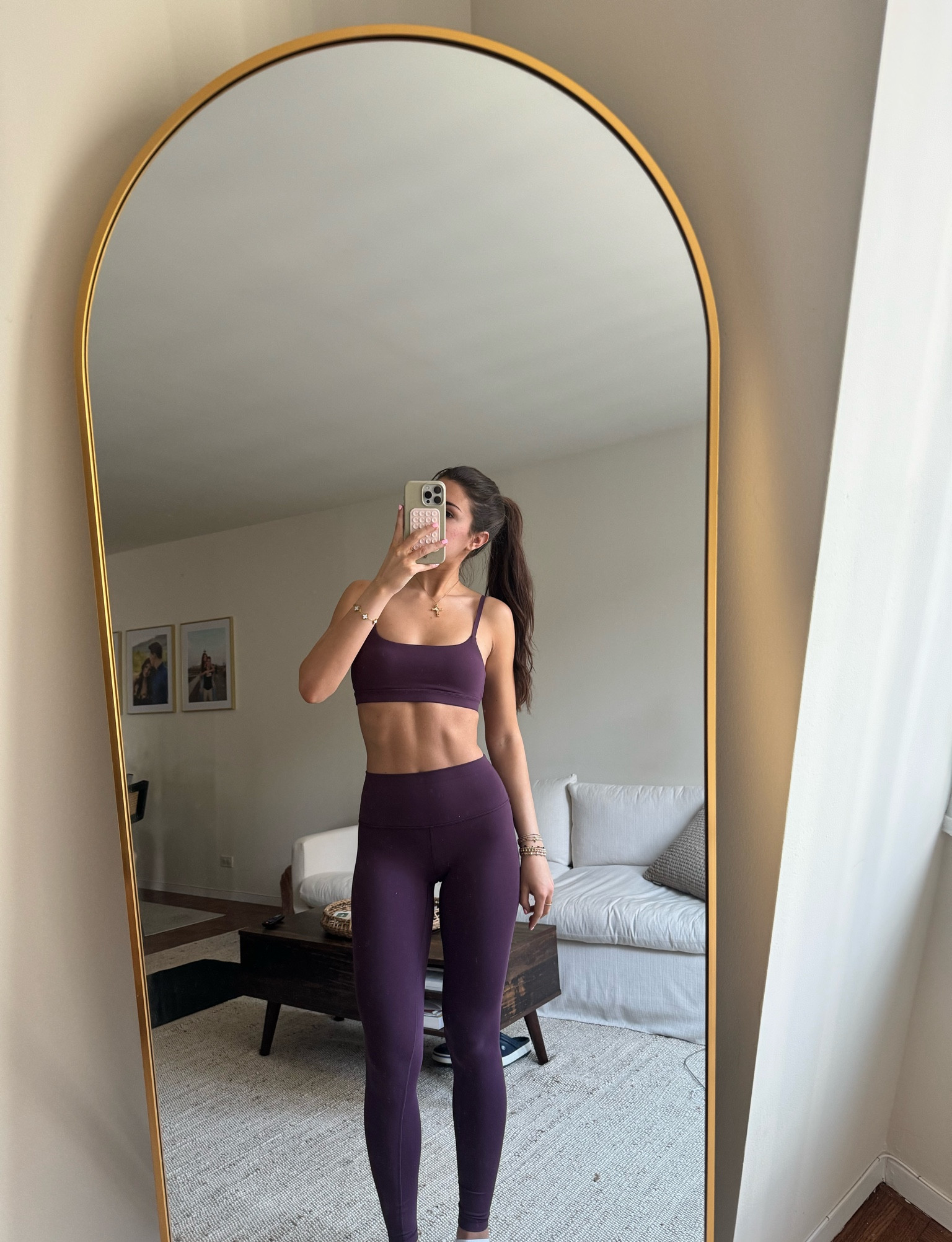 Plum workout set💜