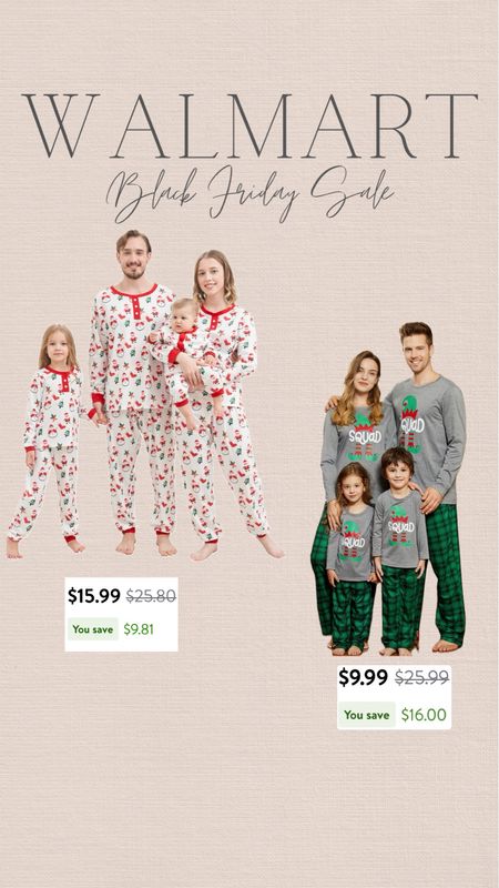 So many great deals during the Walmart Black Friday sale, like these matching family Christmas pajamas! There are several gift ideas in these slides!  There are gift ideas for moms, dads, grandparents, kids, everyone!

#LTKGiftGuide #LTKHolidaySale #LTKHoliday