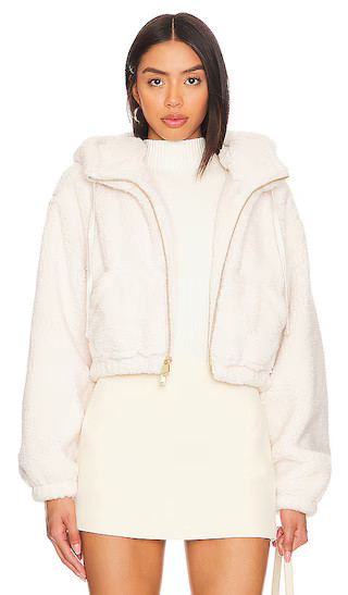 Darcelle Bomber in Creme De Macaron | Revolve Clothing (Global)