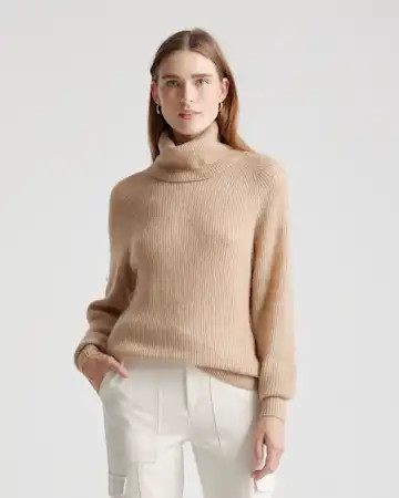 Alpaca Turtleneck Sweater | Quince | Quince