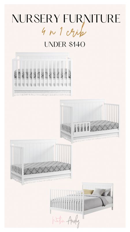If you’re looking for a less expensive crib option, check this one out. We got this one for the new baby until Knox out grows our other one and it’s great quality for under $140! Also is 4 n 1 and converts into toddler bed and full size!

Click below to shop 


#LTKSaleAlert #LTKBaby #LTKHome