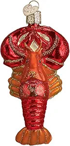 Old World Christmas Ornaments: Crab and Lobsters Glass Blown Ornaments for Christmas Tree, Lobste... | Amazon (US)