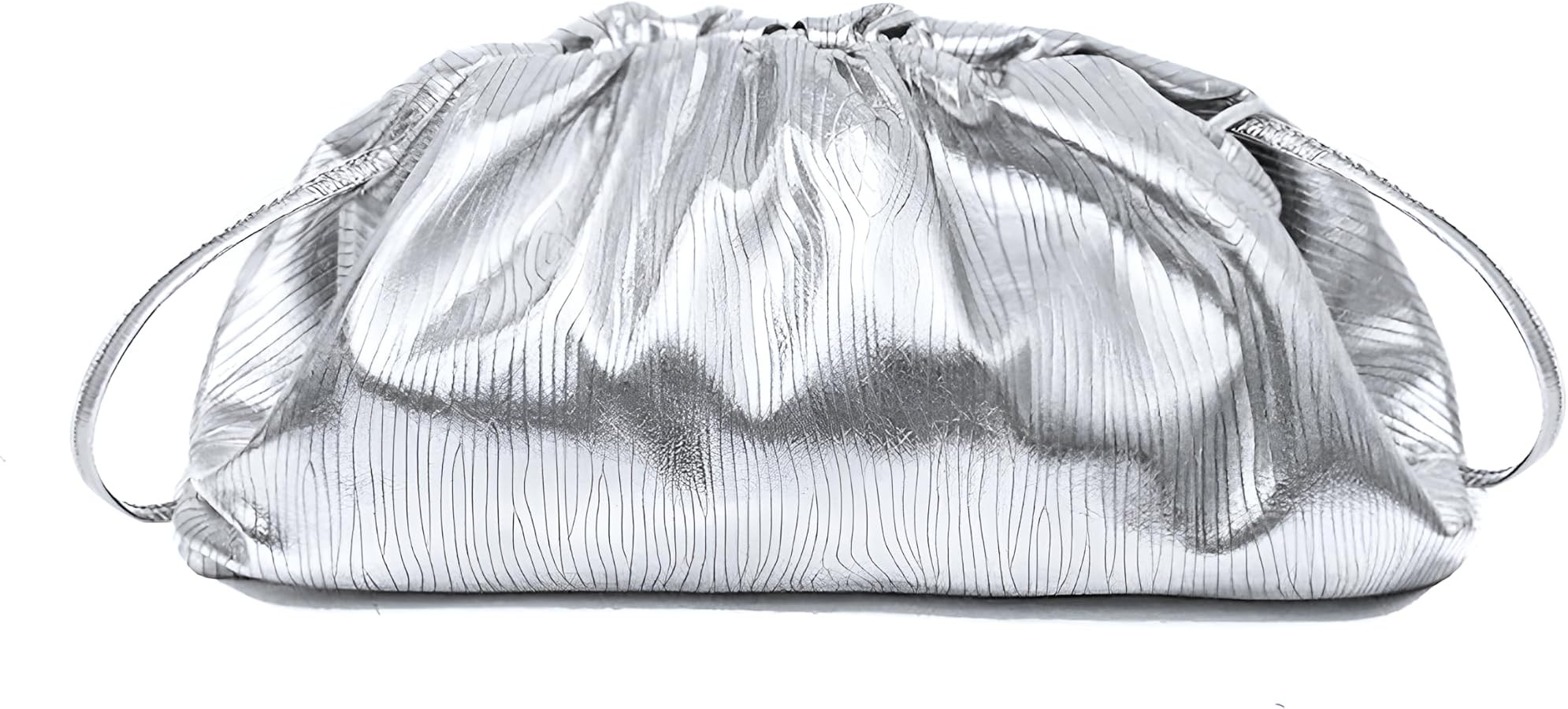 Women's Dumpling bag Crossbody Bag Ruched Cloud Purse Evening Bag Sparkly Handbag Shoulder Bag wi... | Amazon (US)