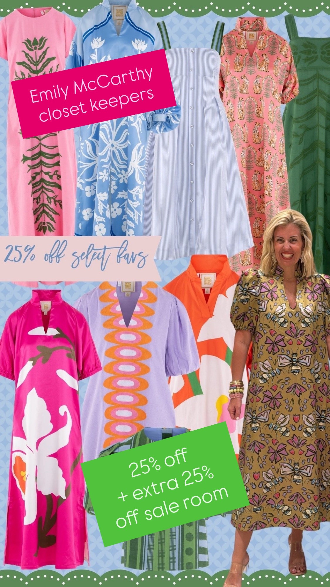Emily McCarthy Sale
• May 20th - 25th
• 25% off all Spring Collections, Lounge, + extra 25% off any current sale items

#LTKSaleAlert #LTKdayinmylife #LTKmomlife