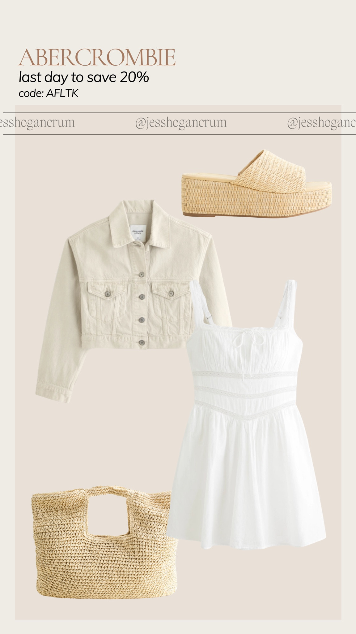 Last day to save 20% at Abercrombie! Use code AFLTK site wide to save on spring outfits!

Abercrombie, LTK sale, spring outfit ideas, spring style

#LTKSpringSale #LTKfindsunder50 #LTKfindsunder100