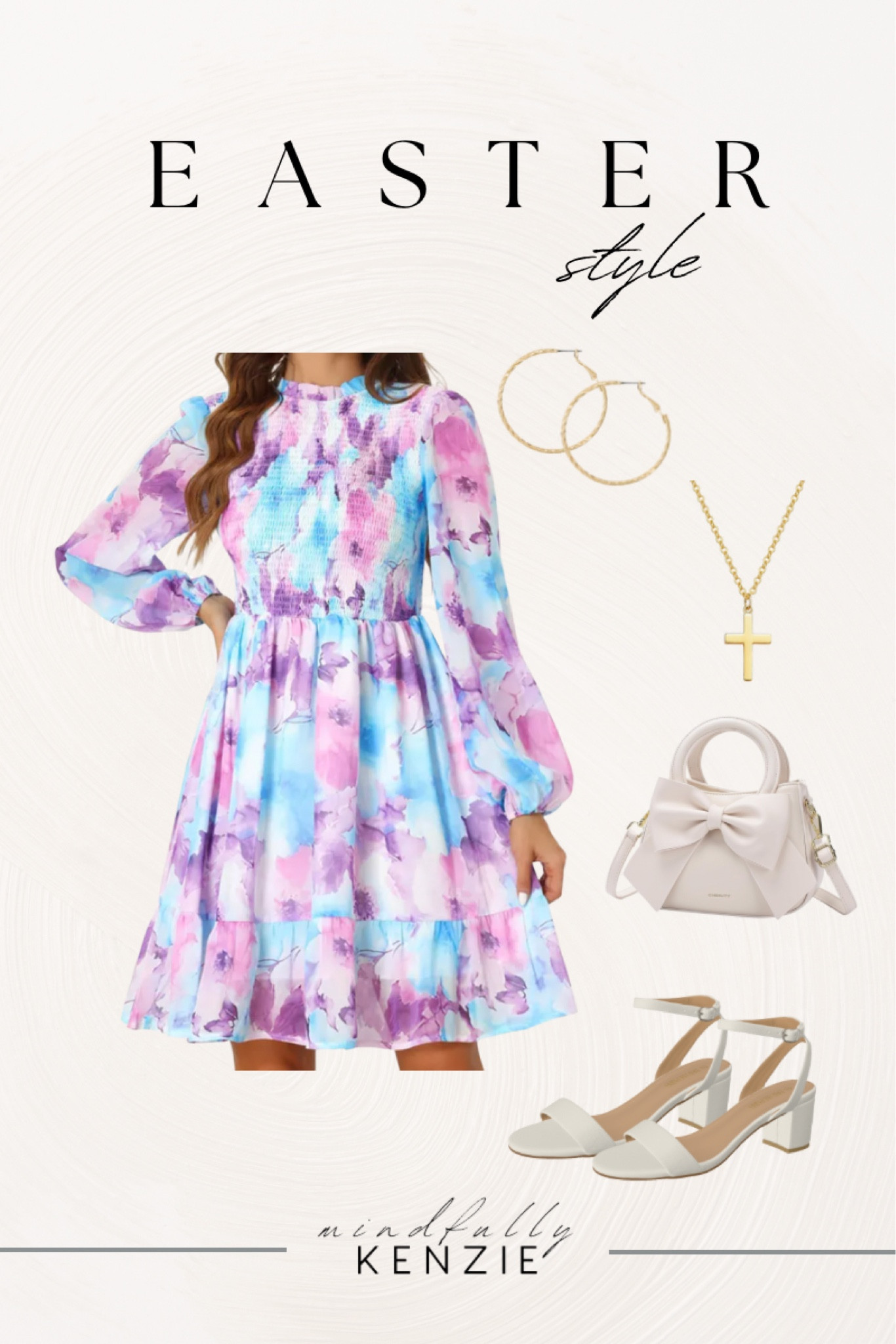 Easter Style

Easter dress  kitten heels  beige handbag  gold accessories  dainty cross necklace  gold hoop earrings  floral spring dress  spring style 

#LTKSpringSale #LTKFindsUnder100 #LTKSeasonal