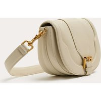 M&S Buckle Detail Cross Body Saddle Bag Cream | Marks & Spencer (UK)