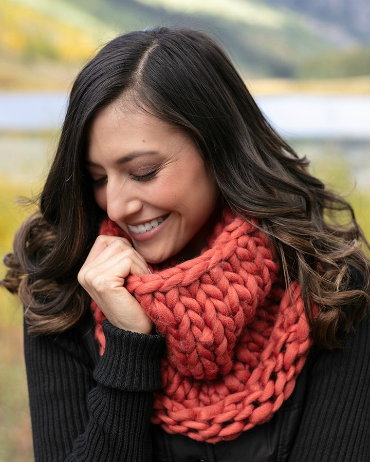 Chunky Hand Knit Snood™ | Grace and Lace