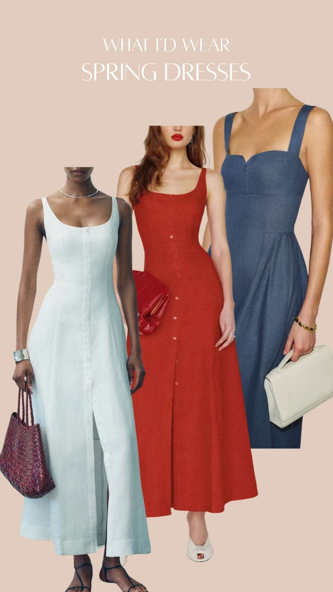 What I’d wear: Spring Dresses 👗

Easy, feminine, and endlessly versatile. These are the kind of dresses you can throw on and instantly feel put together.

Style them casually with sandals for the day, or elevate them with a heel and a bag for dinner. Add a light layer when needed, and you have multiple looks with one piece.

This is exactly what I look for when building a signature wardrobe: pieces that do more with less. 

 #LTKMothersDay #LTKootd #LTKSeasonal