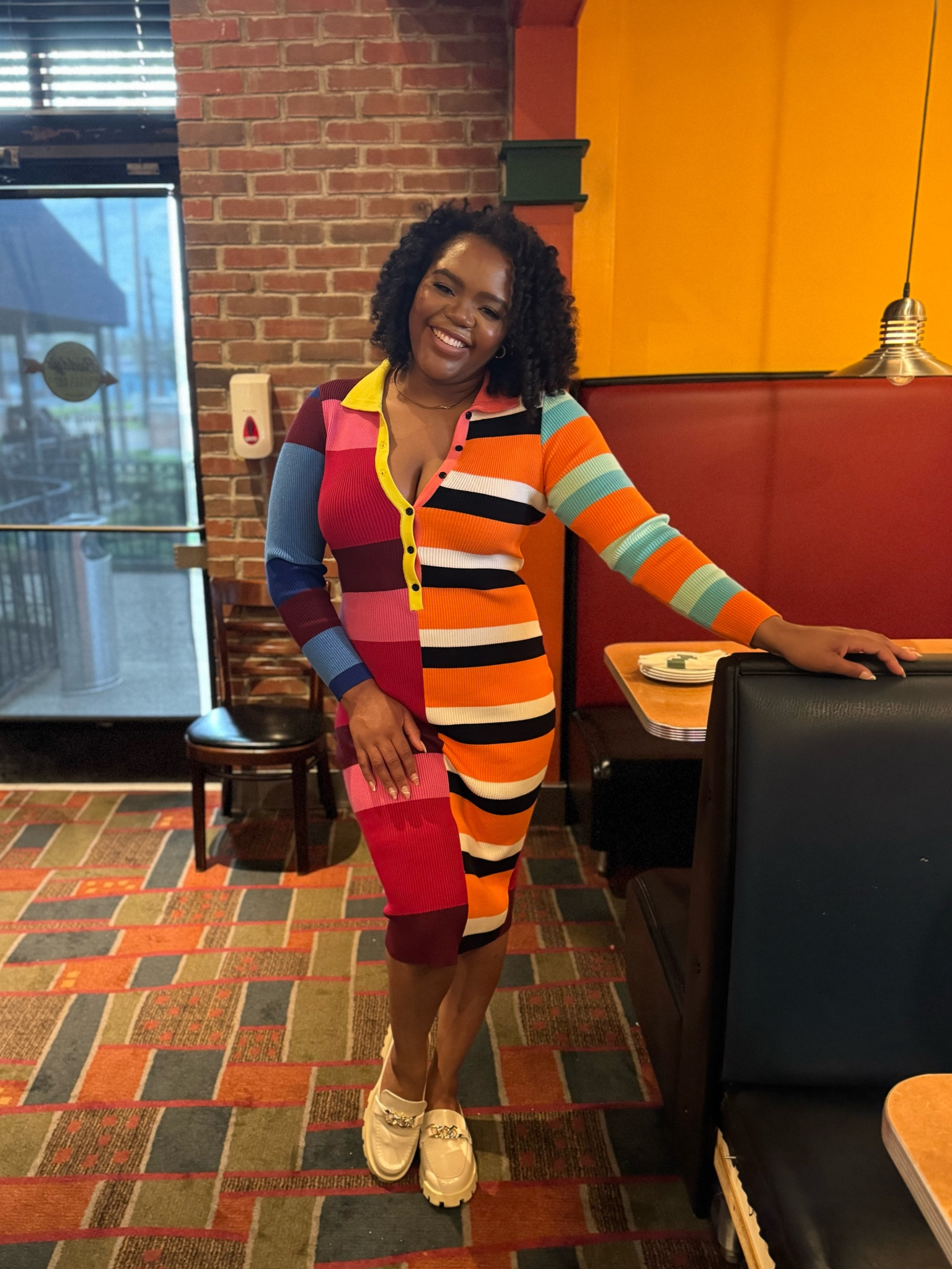 I loved this Akira dress for its ample stretch, making it ideal for a relaxed birthday dinner. I usually wear a large or XL, but I chose a Medium. 

#LTKstyletip #LTKfindsunder100 #LTKGiftGuide