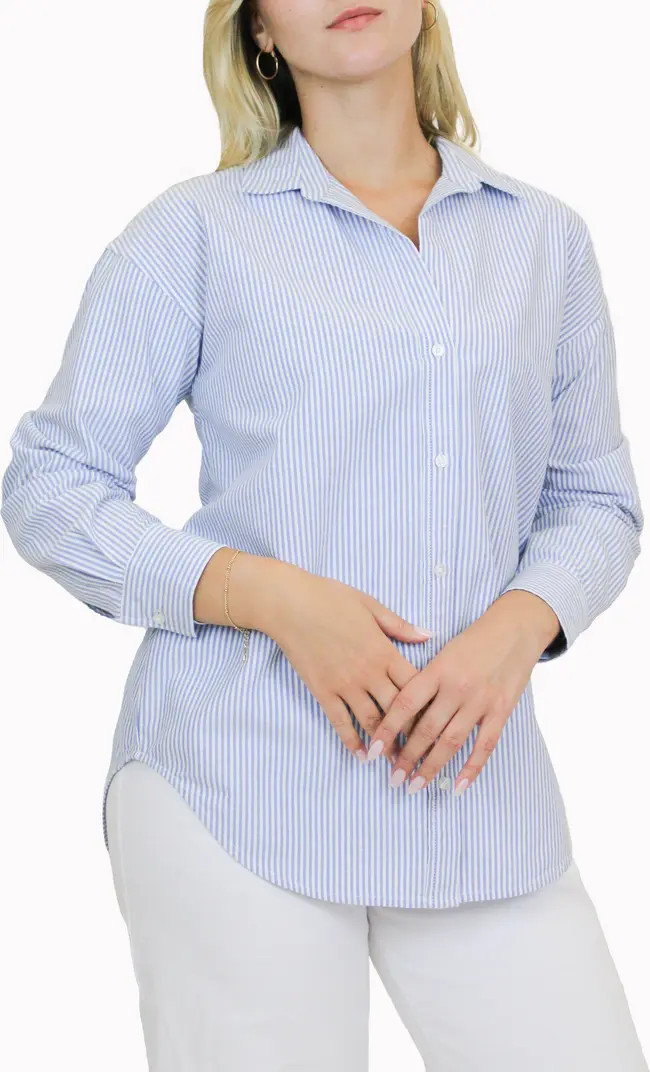 Stripe Oversize Shirt | Nordstrom