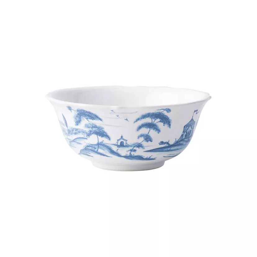 Country Estate Cereal/Ice Cream Bowl - Delft Blue | Belk