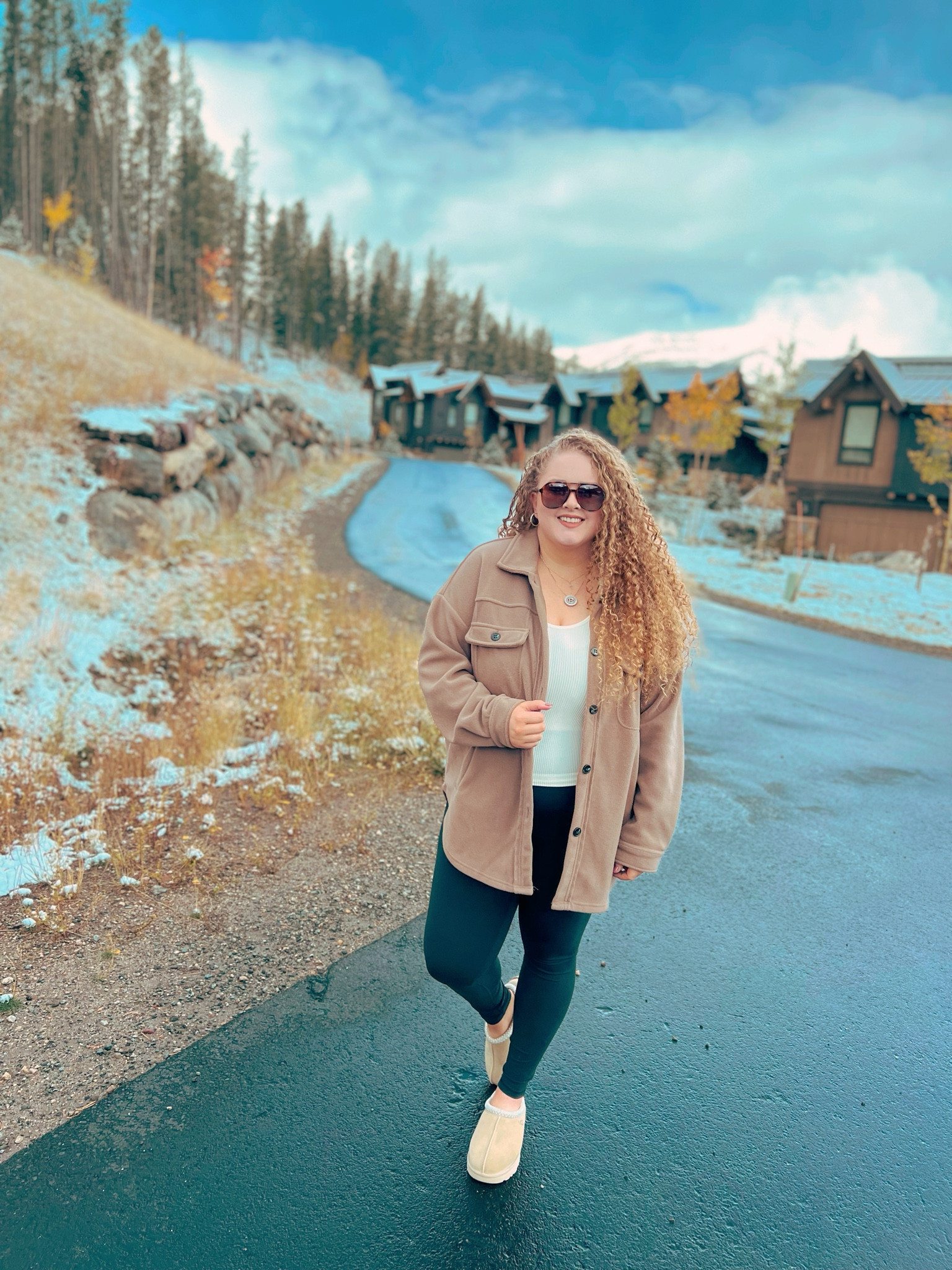 This shacket is so cozy and warm 🤎shacket | brown shacket | amazon shacket | tank top | cropped tank top | amazon tank top | leggings | amazon leggings | uggs | Ugg Tasman | Ugg Tasman mustard seed | Fall | fall tops | amazon finds | amazon fashion | Amazon look | amazon outfit | fall outfit | fall look | fall outfit inspo | fall fashion | fall fashion finds | amazon fall outfit | Amazon fall fashion finds | amazon fall finds | fall transition look | fall transition outfits 

#LTKmidsize #LTKxPrime #LTKSeasonal