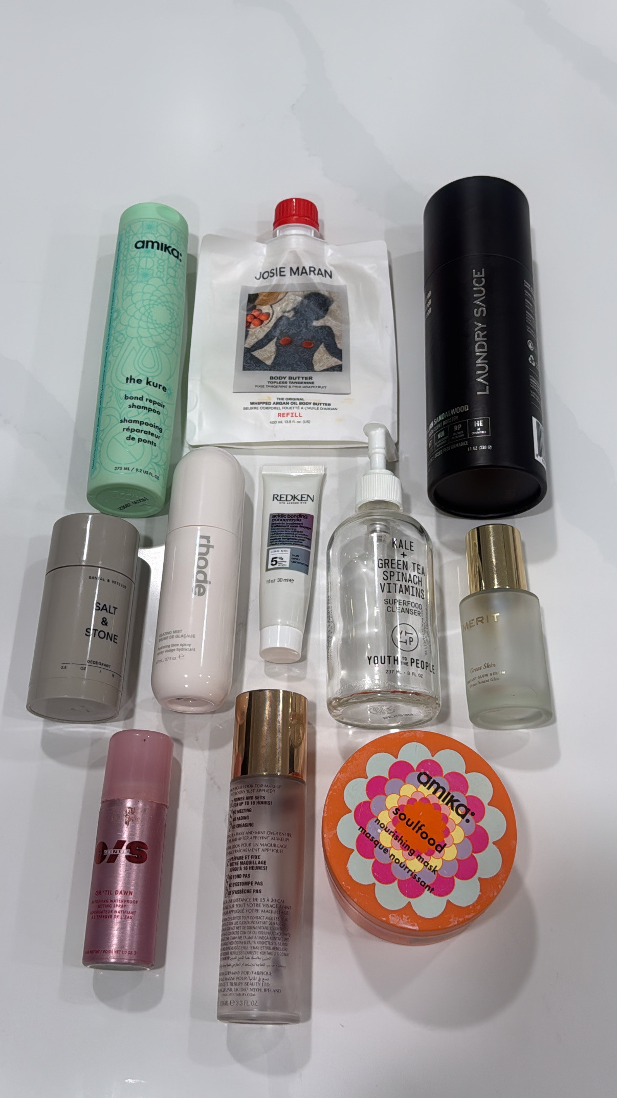 january empties - all my favorite products from this month

we have: amika haircare, josie maran bodycare, salt and stone, rhode, redken, youth to the people, MERIT, O/S, charlotte tilburry and laundry sauce 

 #LTKdayinmylife #LTKmorningroutine #LTKselfcare