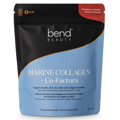 Bend Beauty Marine Collagen + Co-Factors Strawberry | Well.ca