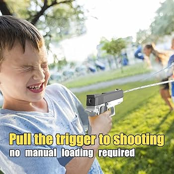 2 Pack Water Gun for Kids - Squirt Guns Water Blaster Soaker 100CC Capacity Water Pistol Toys for... | Amazon (US)