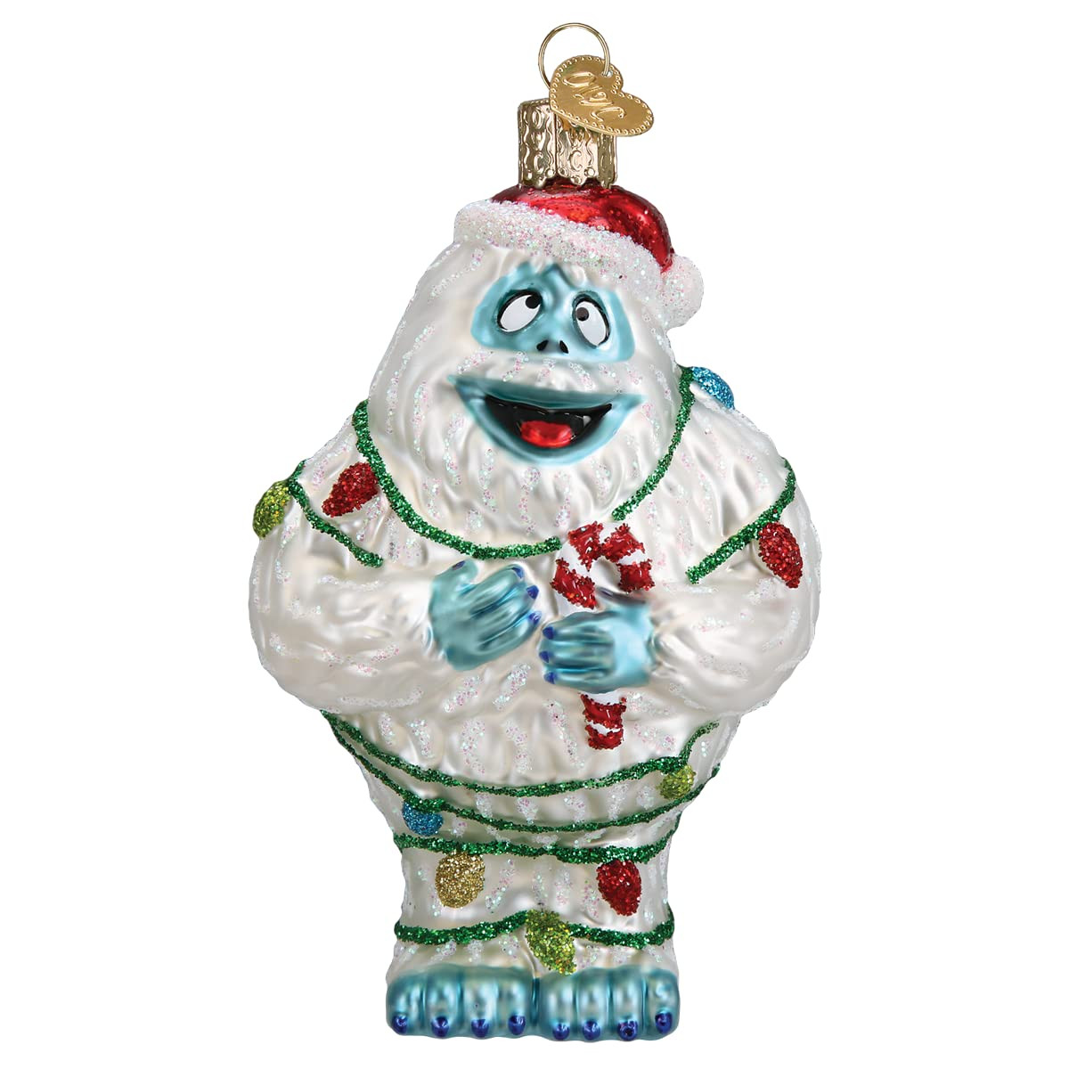 Old World Christmas Bumble (Rudolph The Red-Nosed Reindeer) Glass Blown Ornament for Christmas Tree, Handcrafted Holiday Decoration, Rudolph Collection | Amazon (US)