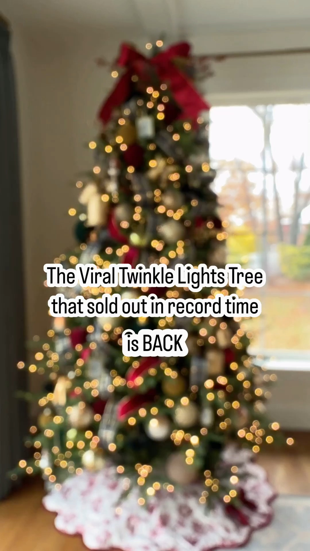 The viral twinkle lights Christmas tree is back in stock…but not for long! If you missed it last year, now is your chance! I have the 7.5ft

#LTKHome #LTKSeasonal