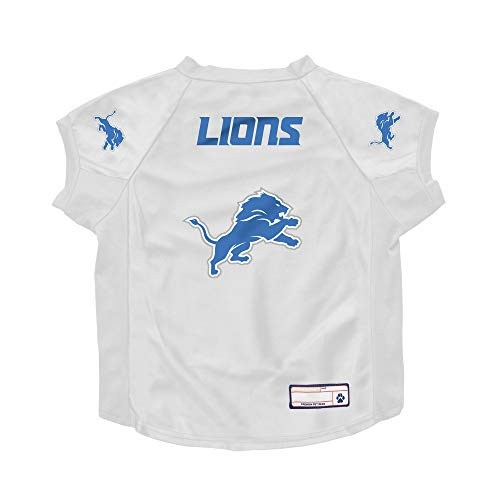 Littlearth NFL Detroit Lions Stretch Pet Jersey, Team Color, Big Dog | Amazon (US)