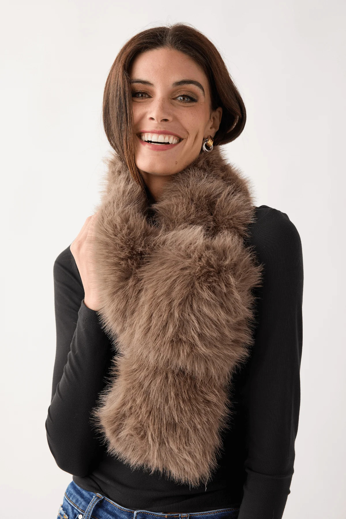 Look By M Sacha Keyhole Scarf | Social Threads