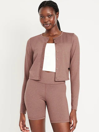 CloudComfy Cropped Cardigan | Old Navy (US)