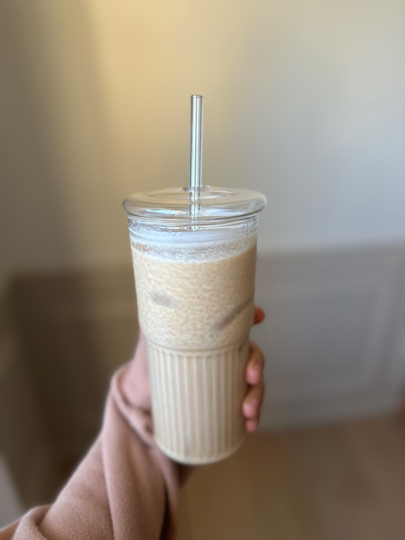 The cutest glass tumbler for my iced coffee on the go🧊☕️🏃🏻‍♀️ 

Coffee cup | coffee mug | iced coffee | tumbler | glass cup with straw | glassware for coffeee

#LTKFamily #LTKHome #LTKTravel