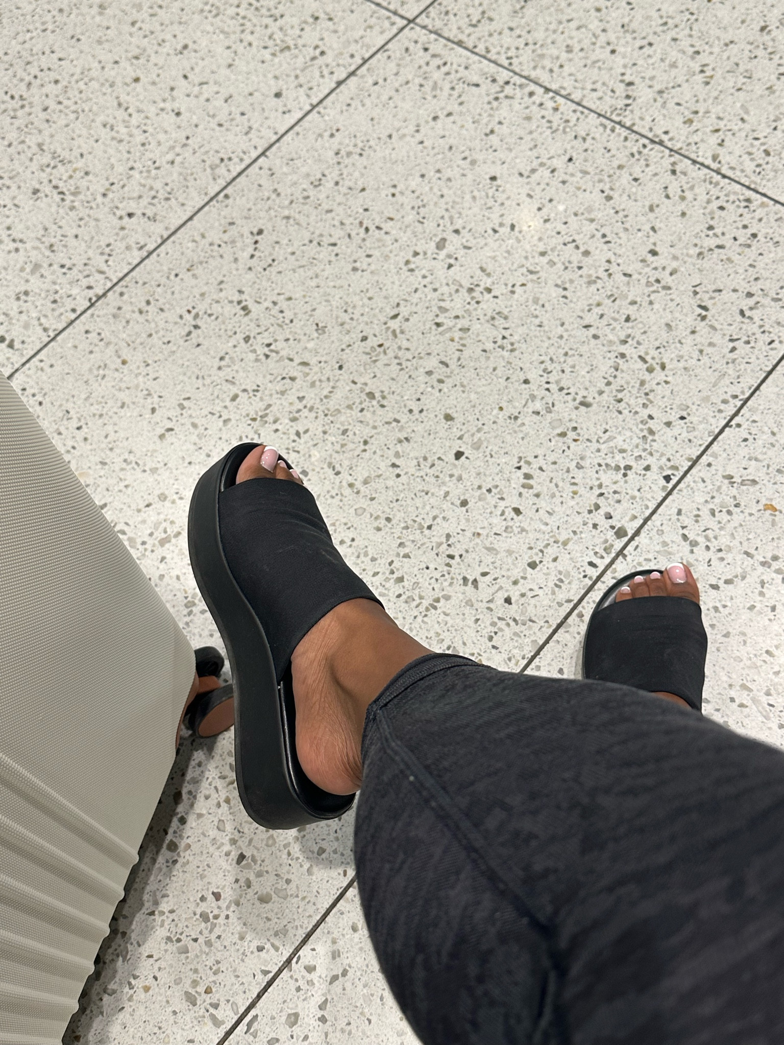 I love these sandals because they’re simple but CUTE! Wouldn’t recommend walking on uneven ground though because the way I rolled my ankle this morning 💀 

#LTKunder50 #LTKstyletip #LTKunder100