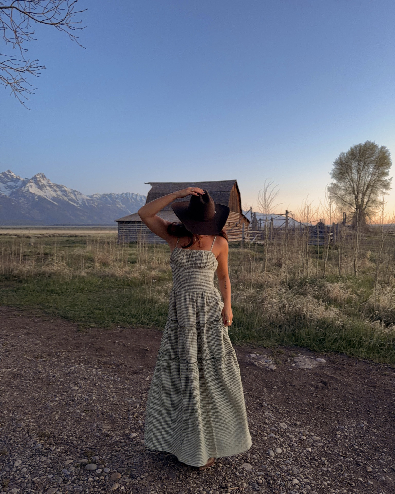 sunrise outfit in jackson hole, wyoming! 
greybandit code: libby

#westernchic #westernoutfit #ootd #outfitinspo #traveloutfits

#LTKootd #LTKgrwm #LTKTravel
