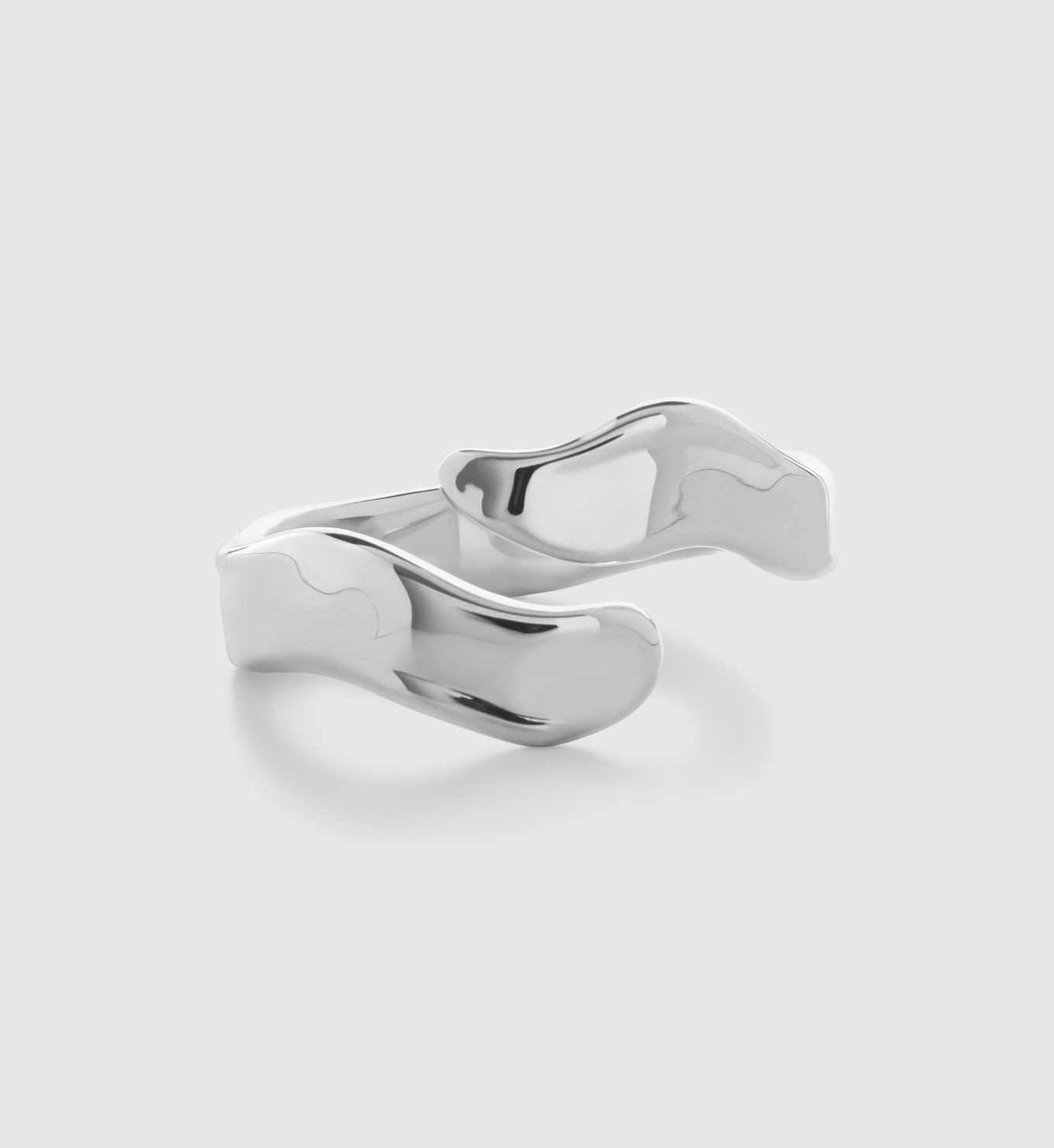 The Wave Wrap Ring | Monica Vinader (Global)