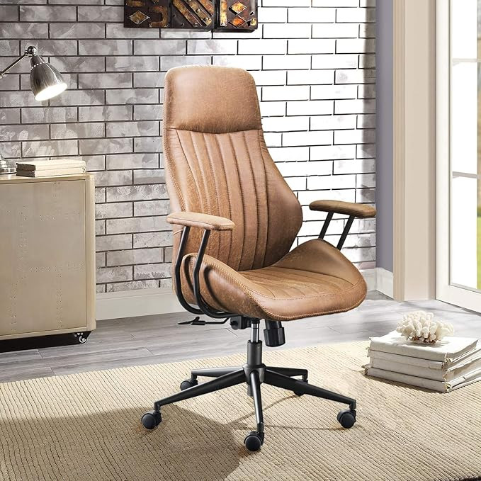 XIZZI Ergonomic Chair, Modern Computer Desk Chair,high Back Leathe Office Chair with Lumbar Suppo... | Amazon (US)