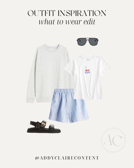 Casual Summer Outfit- 2024 trend, boxer shorts & how to style

casual summer outfit/ boxer shorts outfit/ travel outfit/ clean girl style/ airport outfit/ graphic tee outfit/ Abercrombie haul/ minimalist style/ linen shorts/ sandals 2024/ women's sandals

#LTKStyleTip #LTKSeasonal #LTKU
