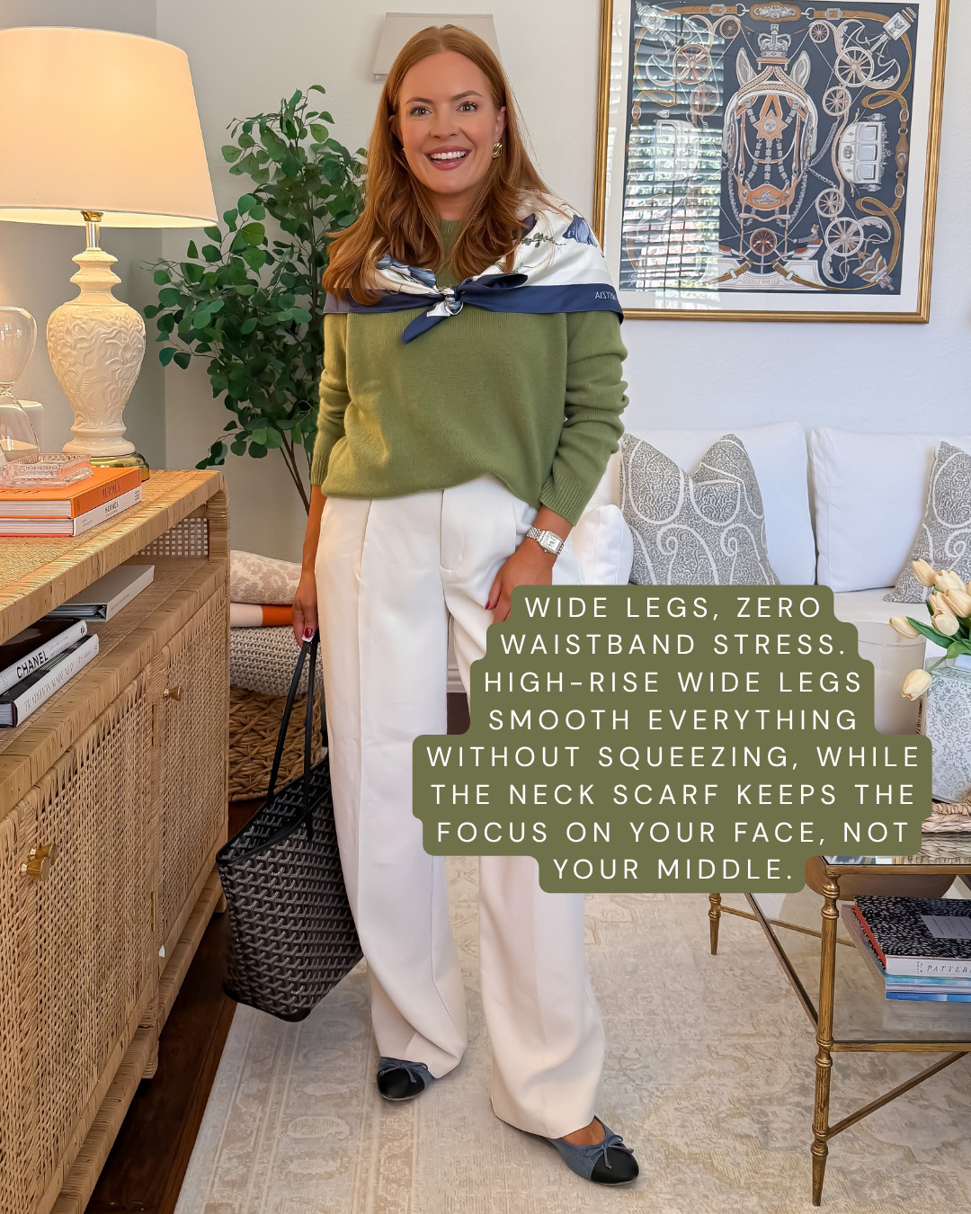 Wide legs, zero waistband stress 🤍 High-rise wide-leg trousers smooth everything without squeezing. Wearing medium in top and small in Target pants!

#LTKMomStyle #FallWorkwear #OfficeOutfits #WorkwearStyle

#LTKWorkwear #LTKmomlife #LTKootd
