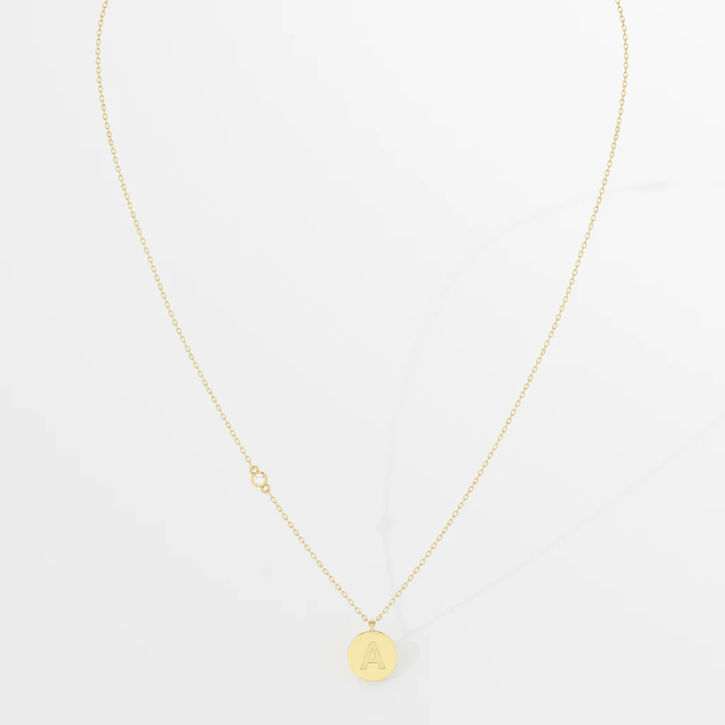 Revolve Initial Necklace/ No Stones | Lor By Cara Loren