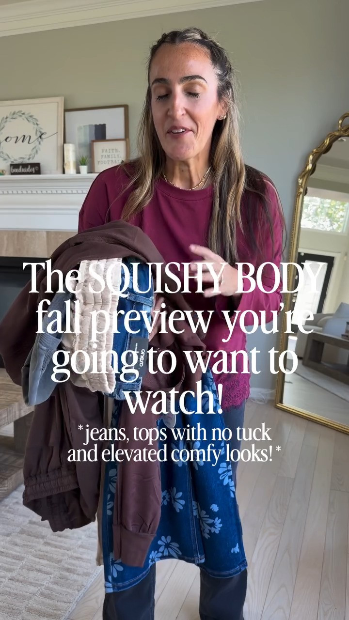 Yes yes I hear you it’s hot. But the thing is that’s how fashion works, things come out ahead of time and once we are in the season, the prices go up and the things sell out! Sooooo here goes nothing with some fall transitional items I’m loving! Medium in all the tops and sweats. Black Jeans TTS size 8. You can size down one in the floral. size 28.

#fall2026 #transitionoutfit #cuteoutfit #falloutfit #lacetop 

 #LTKootd #LTKOver40 #LTKMidsize