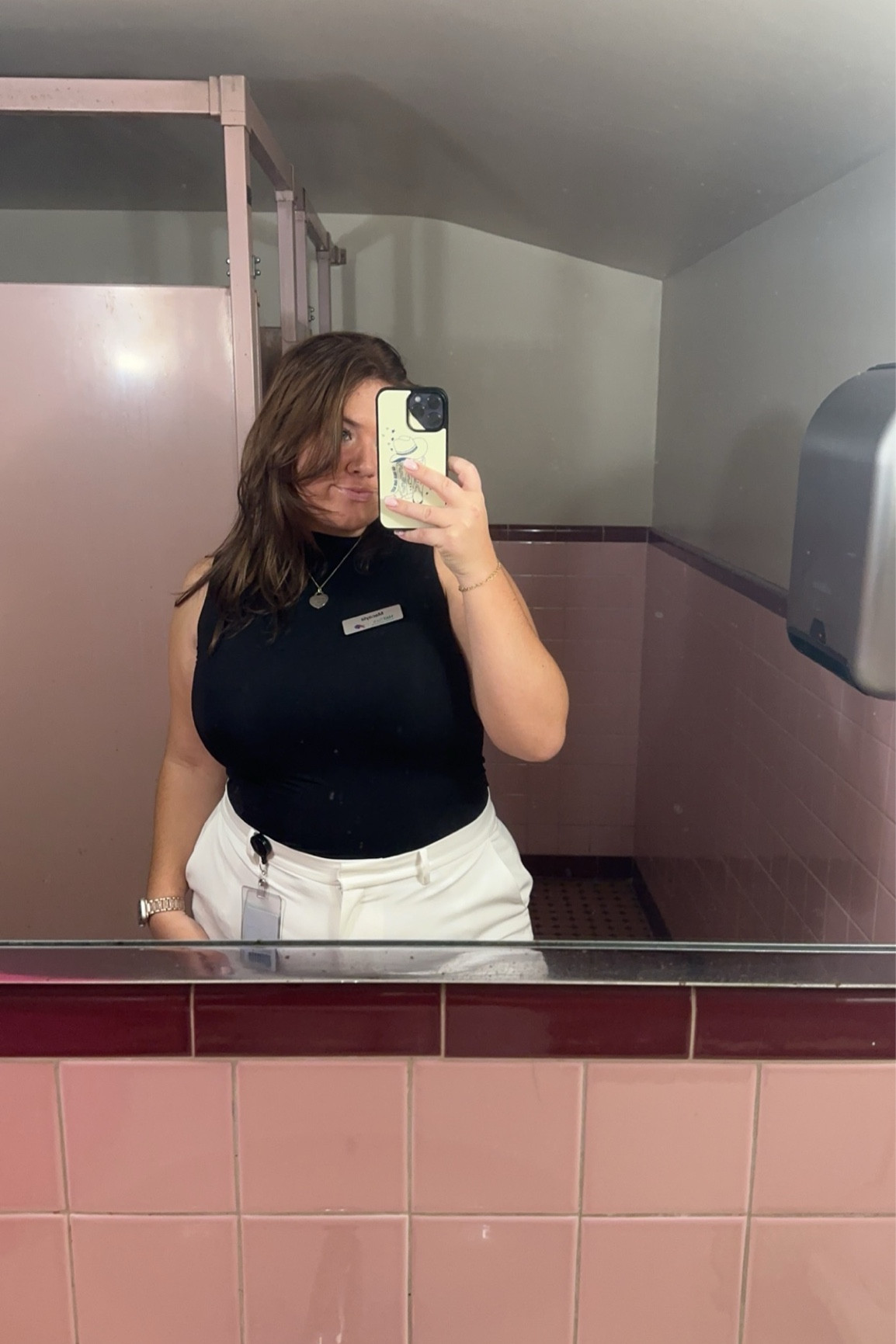 This top has the best material it feels like skims! 

#LTKStyleTip #LTKWorkwear