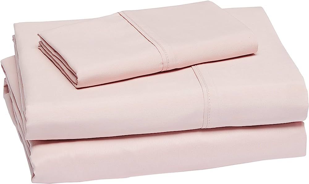 Amazon Basics Lightweight Super Soft Easy Care Microfiber 3 Piece Bed Sheet Set with 14-Inch Deep... | Amazon (US)