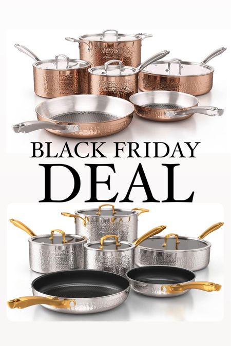 10 piece set for $350!!! Compatible with all cook stove tops, including induction, gas, electric, halogen, glass, and ceramic. With ceramic coating, Homaz life pots and pans are free of PTFE, PFOA, PFAS, lead, cadmium and other toxic materials.

#LTKhome #LTKGiftGuide #LTKCyberWeek
