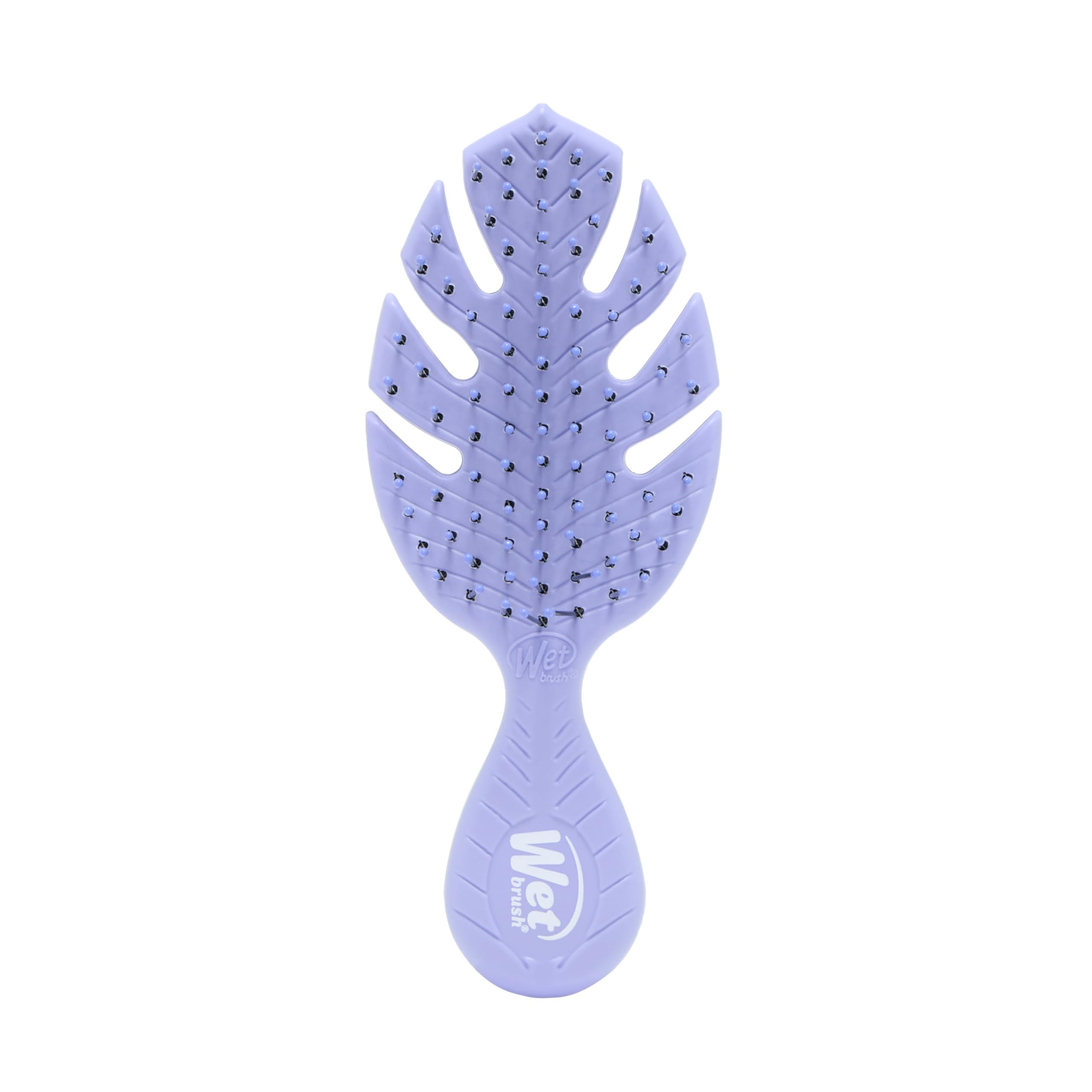 Wet Brush Go Green Mini Detangler, Purple - Detangling Travel Hair Brush - Ultra-Soft IntelliFlex... | Amazon (US)