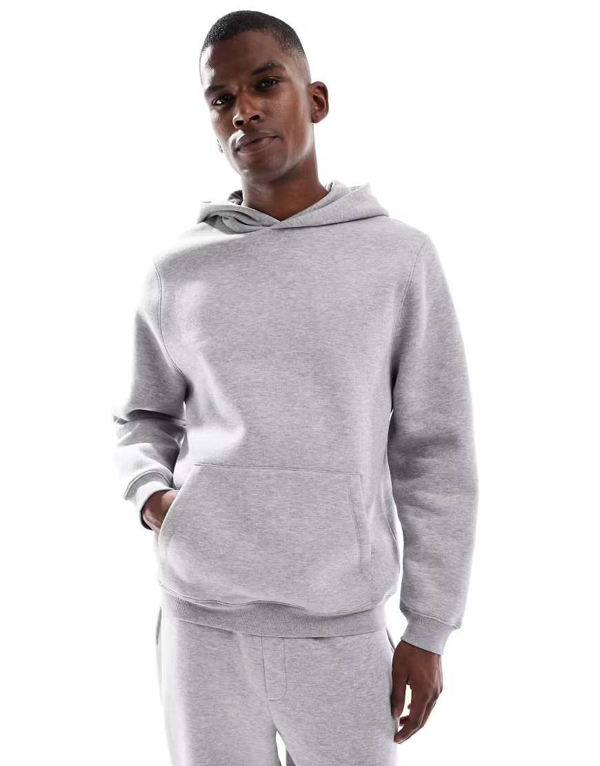 ASOS DESIGN hoodie in gray | ASOS (Global)