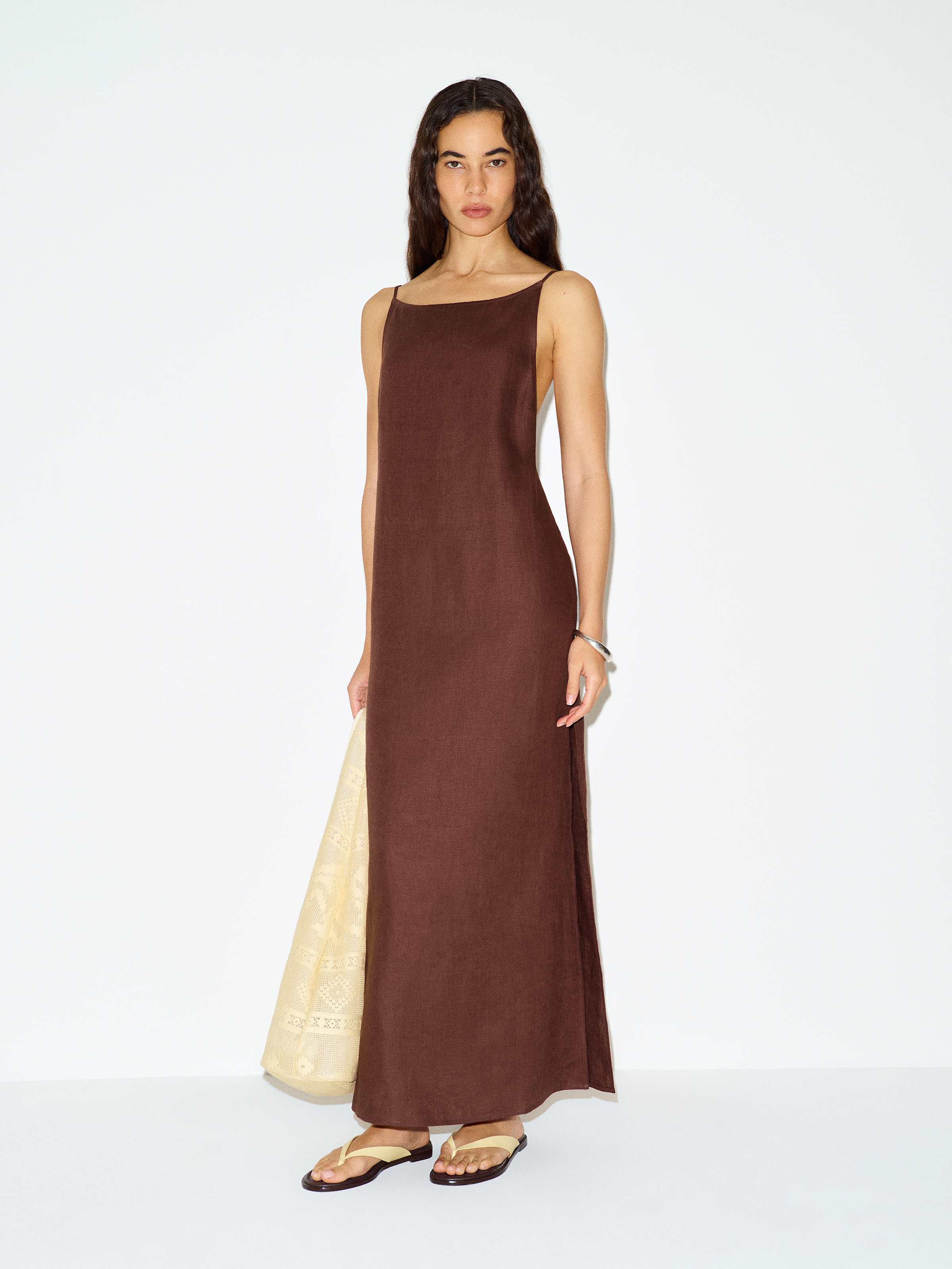 Serena Linen Dress | Reformation (Global)
