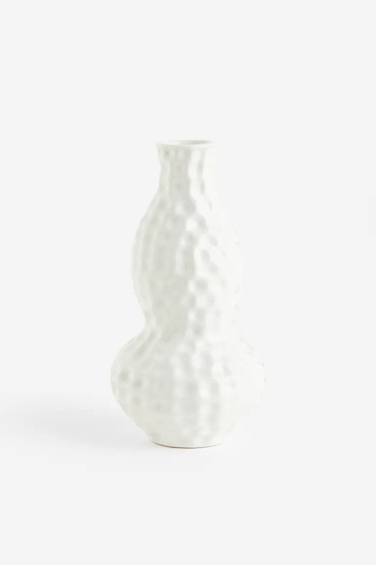 Asymmetric Stoneware Vase | H&M (US + CA)