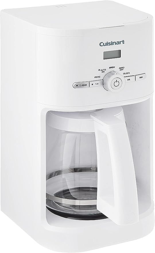 Cuisinart DCC-1120 12-Cup Classic Programmable Coffeemaker, white | Amazon (US)