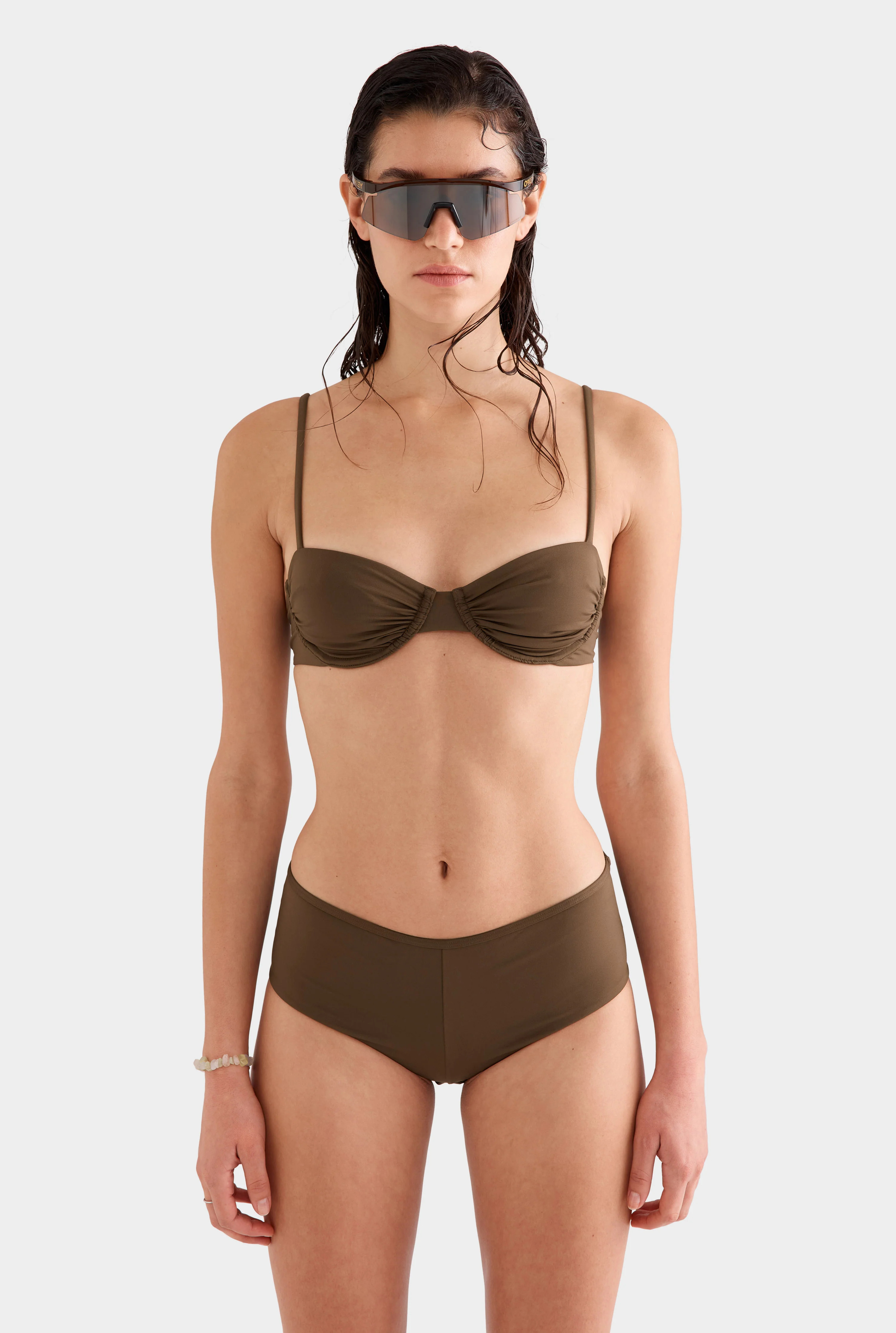 Womens Balconette Swim Top in Cocoa | Venroy | Venroy AU
