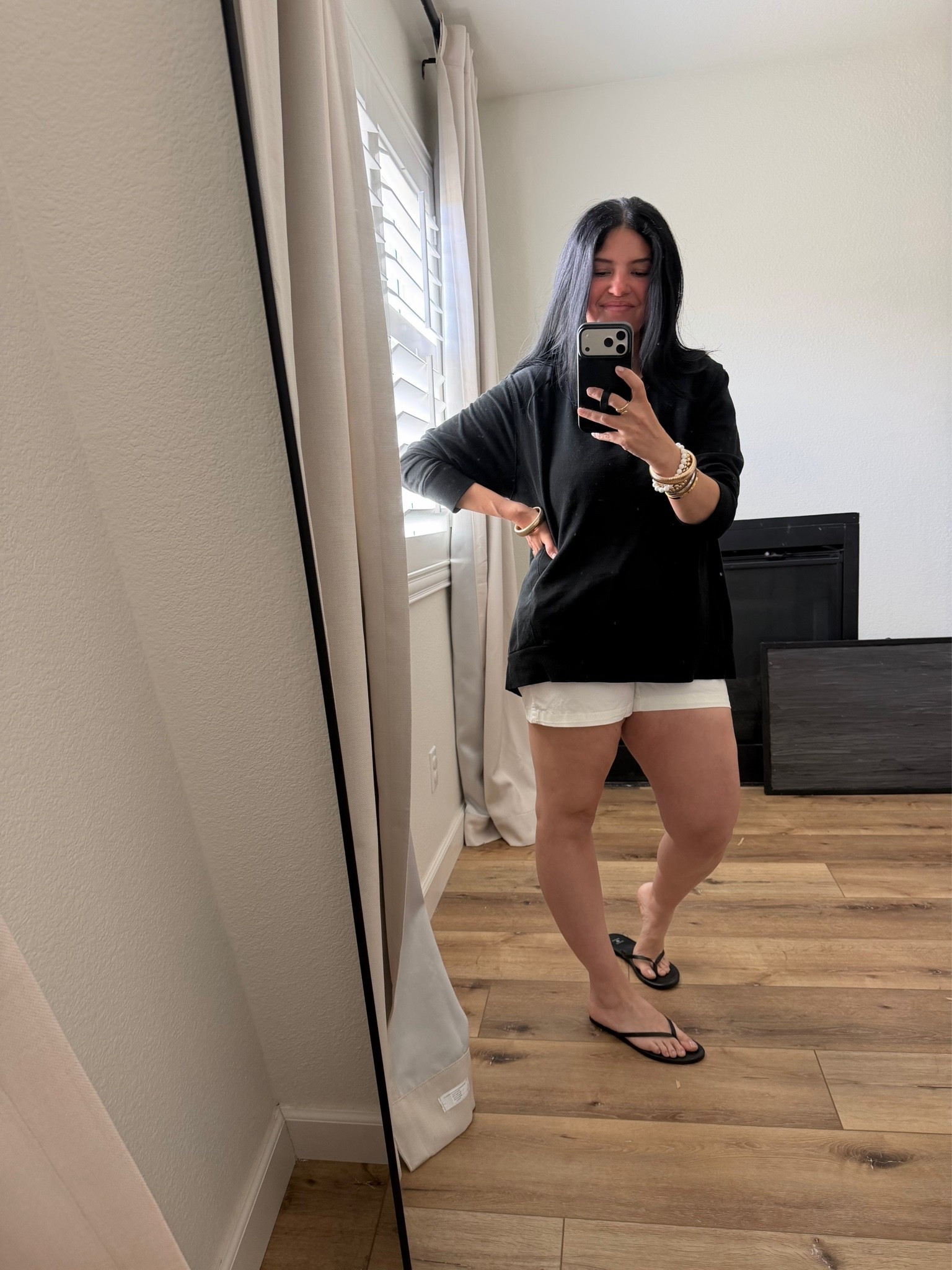 Large in sweater
8 in the shorts

#LTKootd #LTKgrwm #LTKmomlife