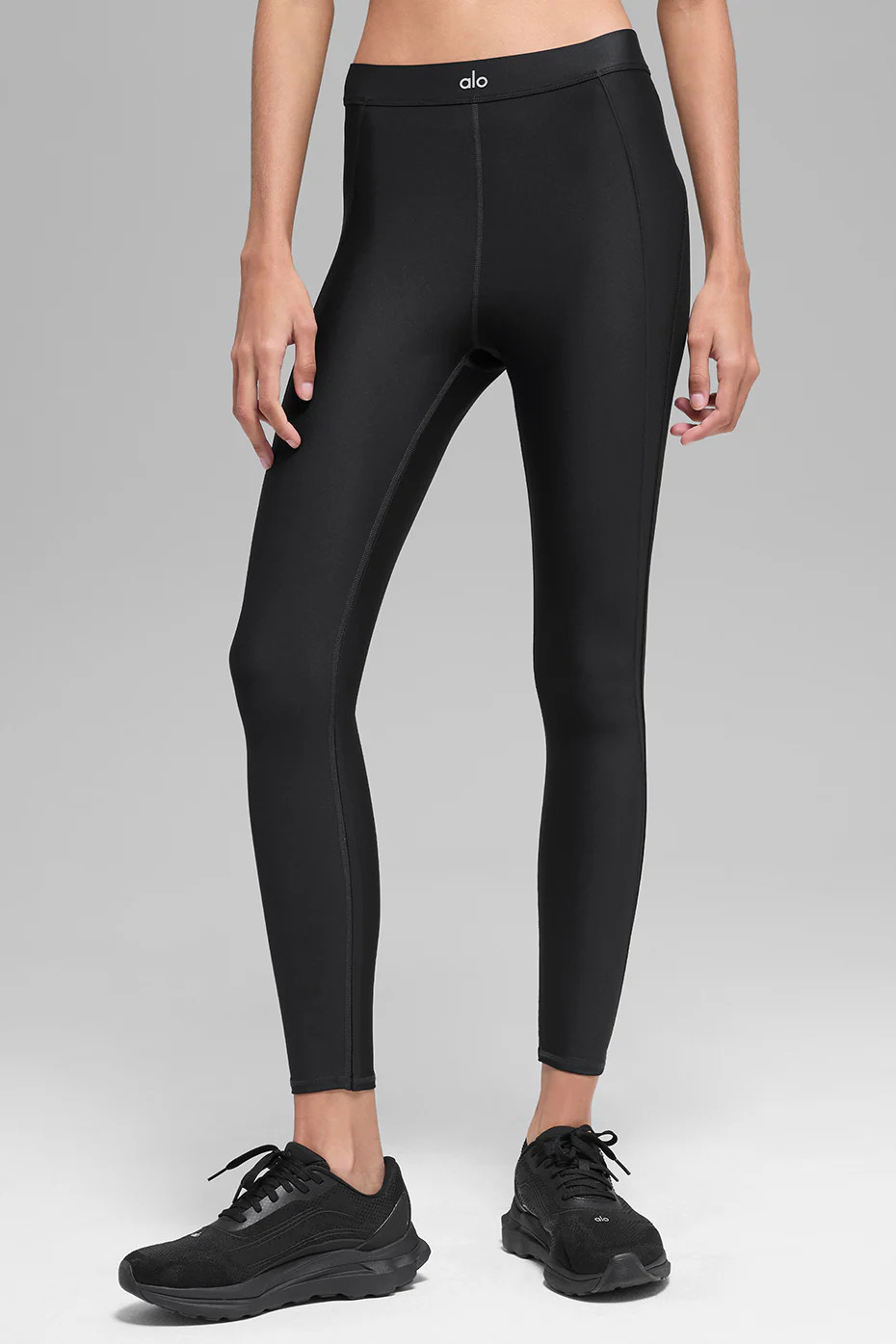 ALO | Airlift High-Waist Ignite 7/8 Legging in Black, Size: 2XS | Alo Yoga (US)