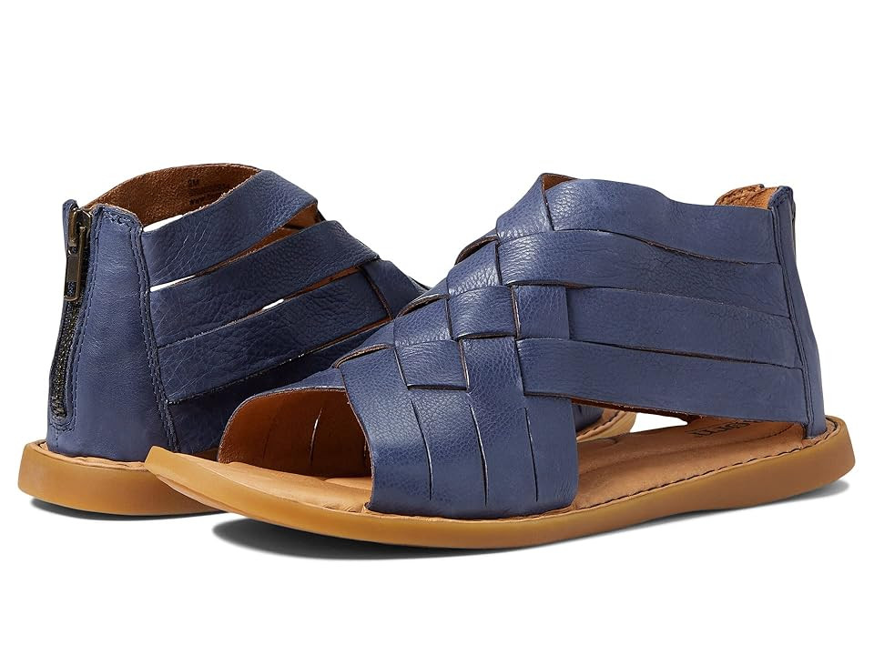 Born Iwa Woven (Navy) Women's Shoes | Zappos