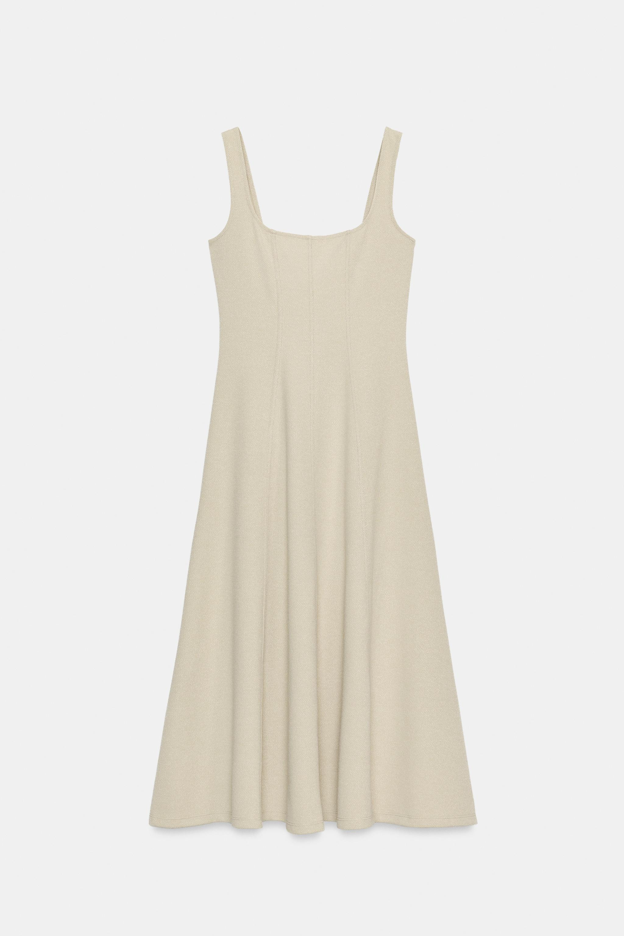 MIDI STRAP DRESS | Zara US