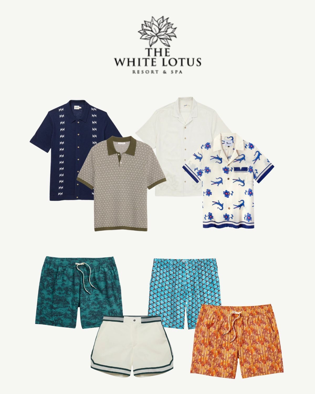 Inspired by White Lotus Season 3 in Thailand—think breezy camp collar shirts, tailored shorts, and polos that say "luxury resort guest with a secret." Perfect for summer vacations, poolside lounging, or just dressing like you're on island time.🌴✨

#LTKStyleTip #LTKMens #LTKSeasonal
