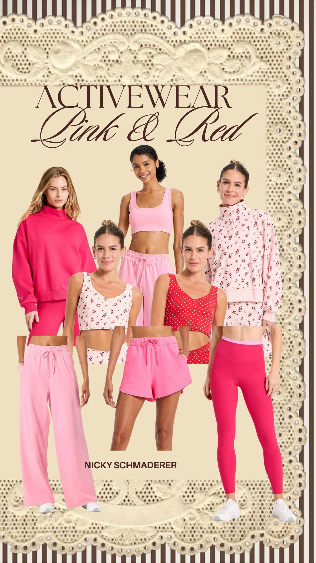 Target red and pink activewear from their new Valentines Day drop.  

 

#LTKValentine #LTKfitnessgoals #LTKActive