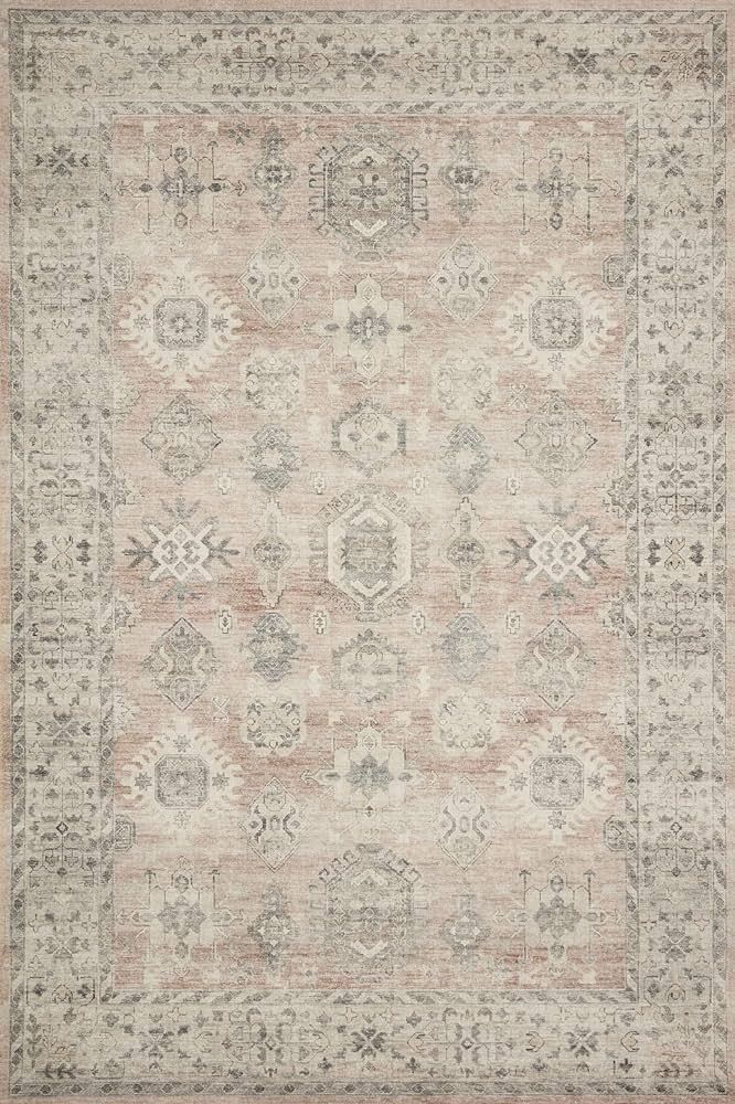 Loloi II Hathaway Collection HTH-03 Java / Multi 2'-3" x 3'-9", .25" Thick, Accent Rug, Soft, Dur... | Amazon (US)